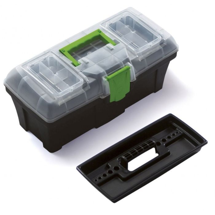 Ящик инструментальный пластиковый  22"(550х270х267мм, вкладыш органайзер 500х200х65мм)